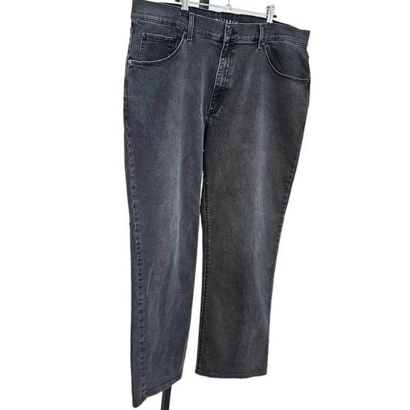 Mott & Bow Men's Straight Jeans Size 42 Gray - Picture 8 of 9